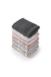 Mijölnir Piramit 2 Juego de 6 Toallas de Mano Multicolor